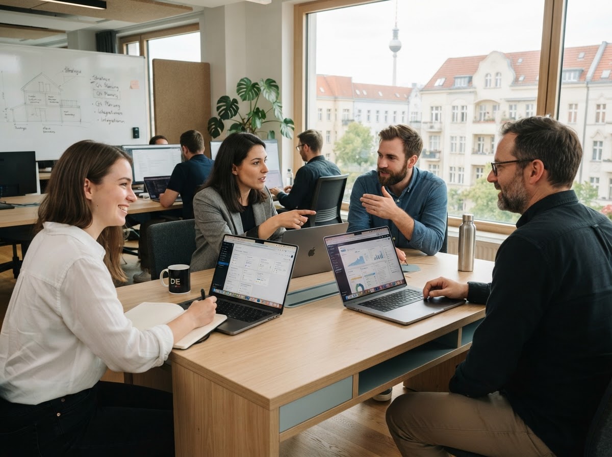 LumemarmoTRX Team bei der Entwicklung von Analysemodellen